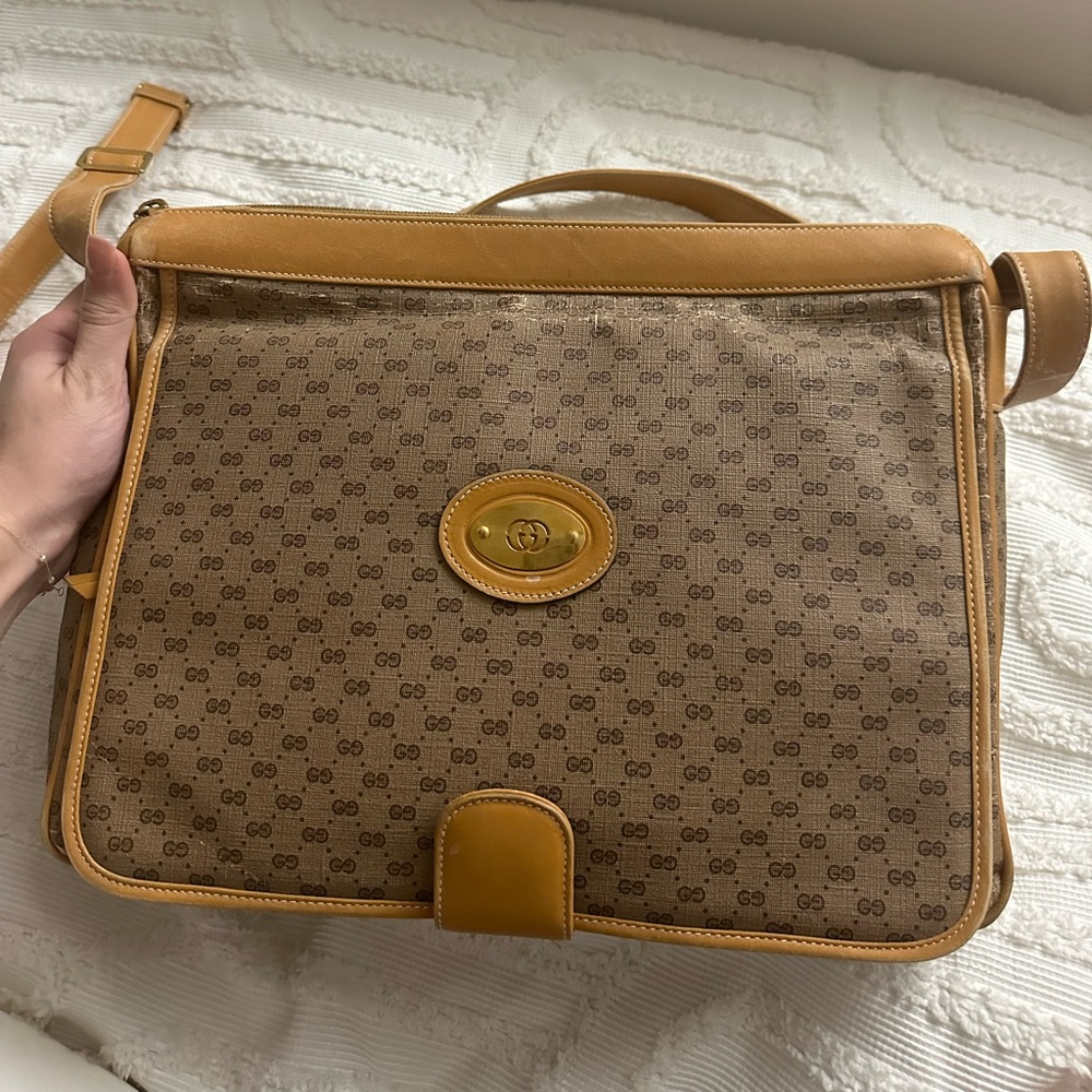 Vintage Gucci Messenger Bag